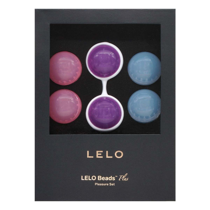 Набор вагинальных шариков LELO Beads Plus, диаметр 3,5 см, сменная нагрузка 2х28, 2х37 и 2х60 г