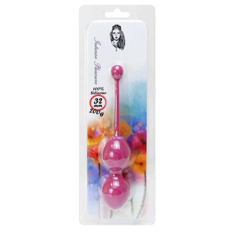 Вагінальні кульки B - Series Femme Kegel Balls 32 мм, 200 гр, Dark Pink