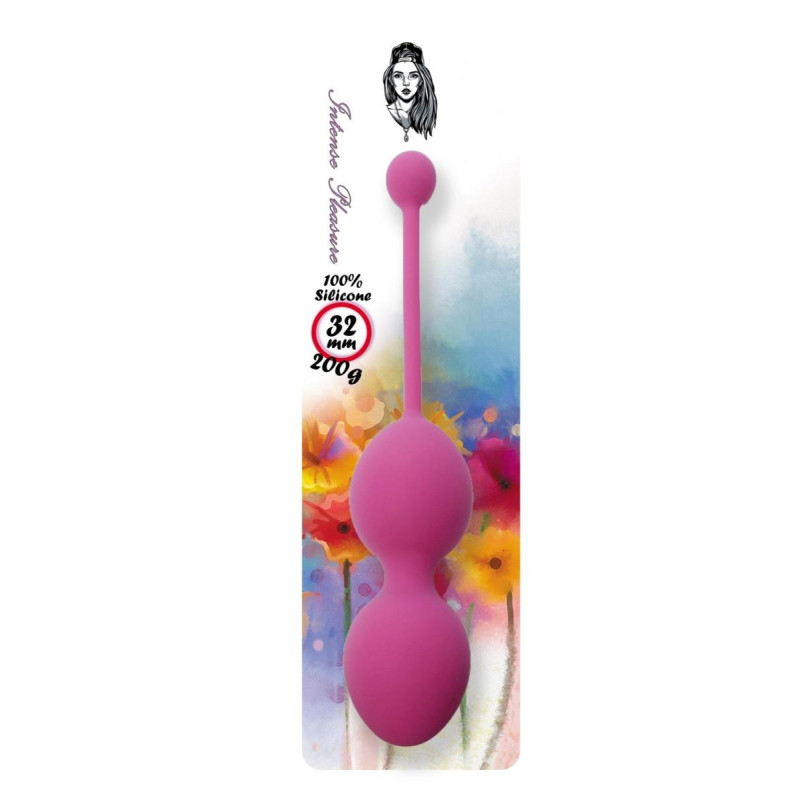 Вагінальні кульки B - Series Femme Kegel Balls 32 мм, 200 гр, Dark Pink