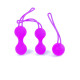 Набір вагінальних кульок B - Series HeavyFun Silicone Kegal Balls Set Purple