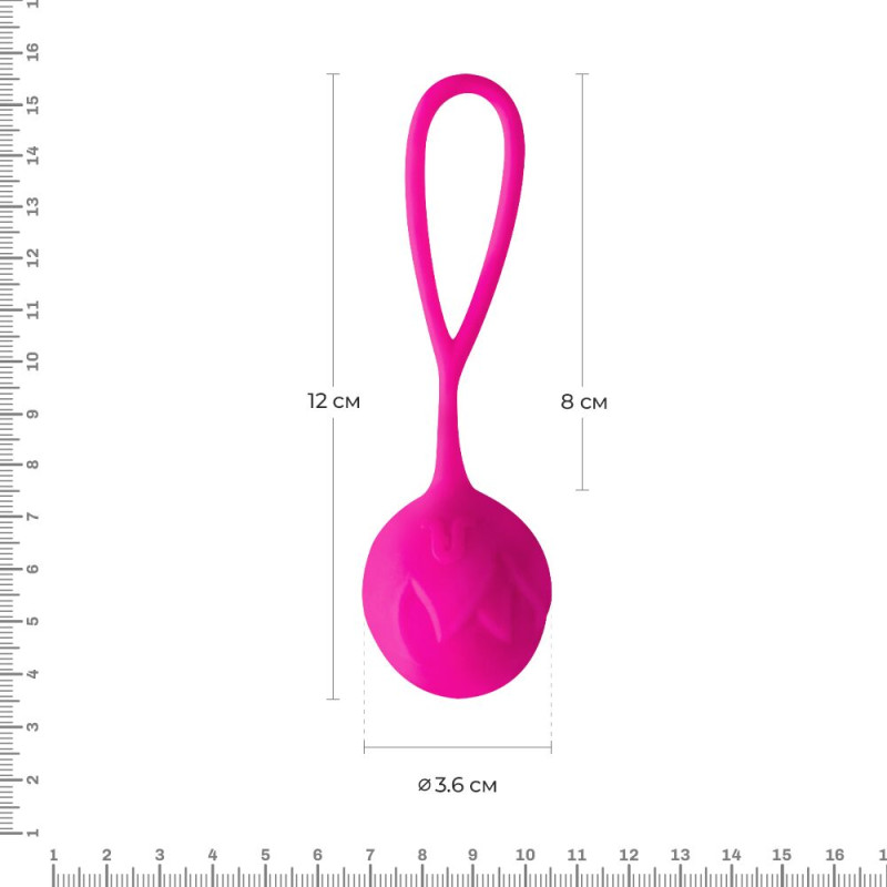 Вагинальные шарики Adrien Lastic Geisha Lastic Balls Mia Фуксия L