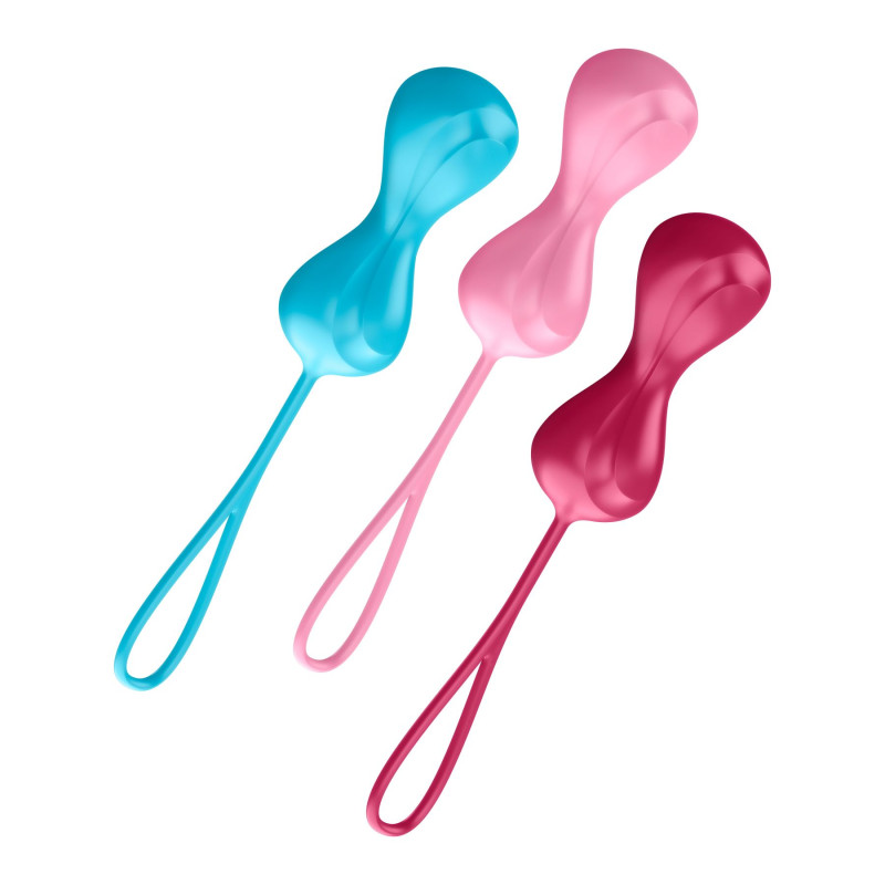Вагінальні кульки Satisfyer balls C02 double 3 шт