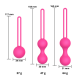 Набір вагінальних кульок Erospace Sweet Play Kegel Balls Set A12