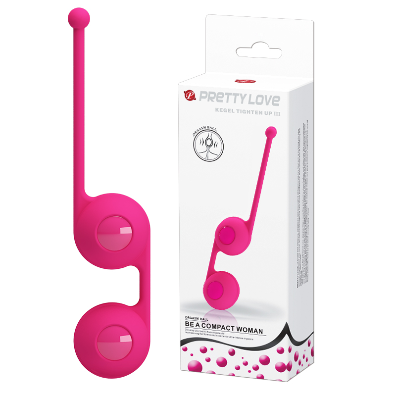Вагинальные шарики Pretty Love Kegel Tighten Up Balls III Розовые
