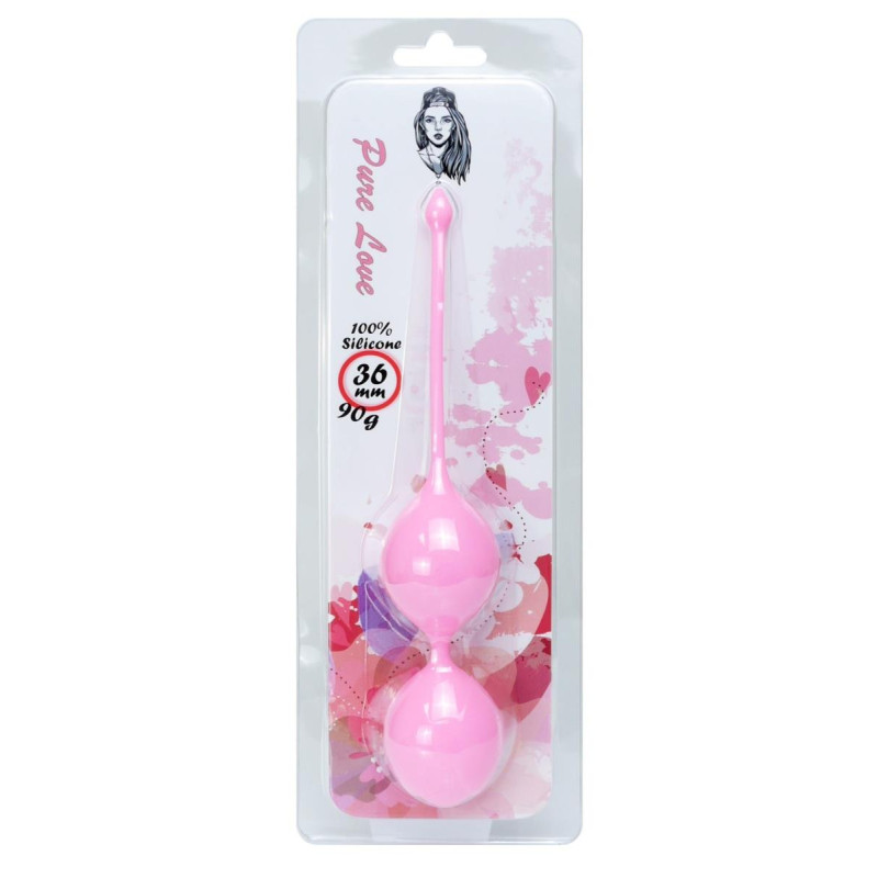 Вагінальні кульки B - Series Femme Kegel Balls 36 мм, 90 гр Pink
