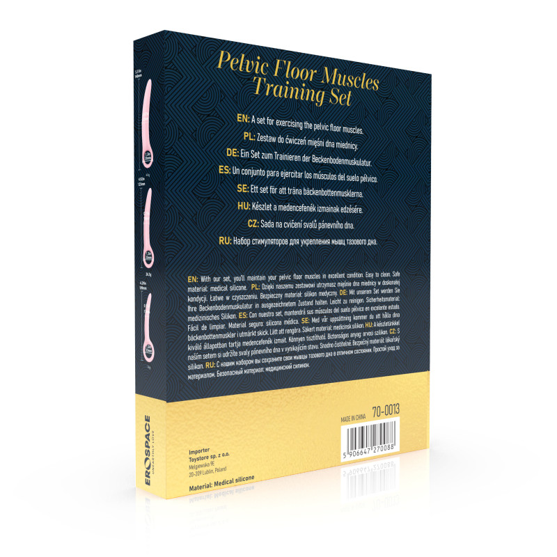 Набір вагінальних розширювачів Erospace Sweet Play Pelvic Floor Muscles Training Set A13