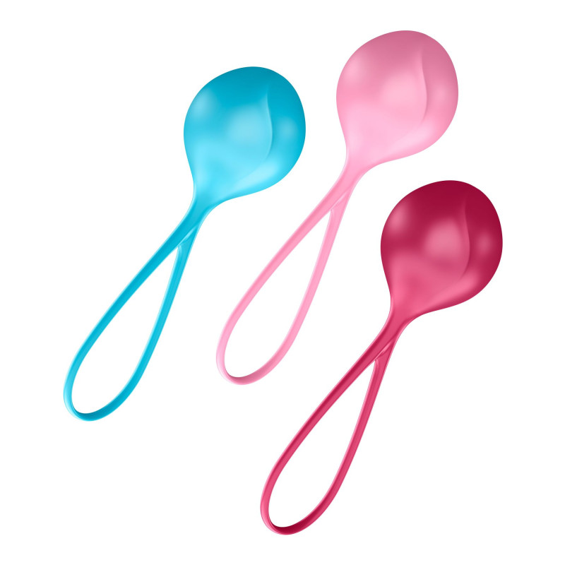 Вагінальні кульки Satisfyer balls C03 single 3 шт