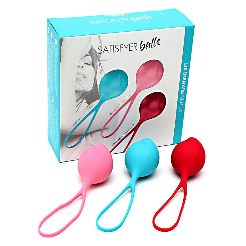 Вагінальні кульки Satisfyer balls C03 single 3 шт