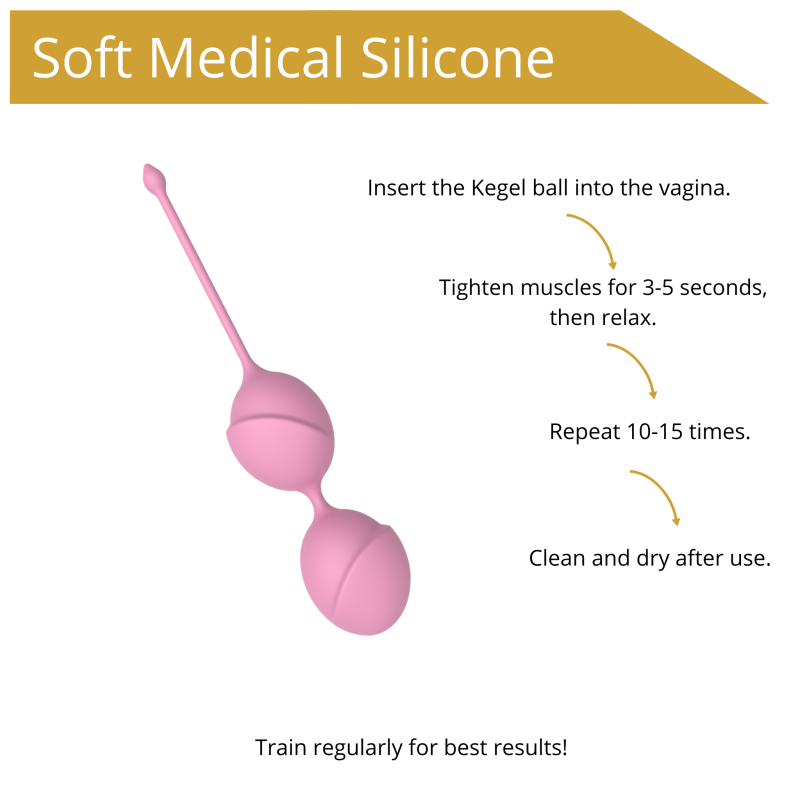 Вагинальные шарики Erospace Sweet Play Kegel Balls A11