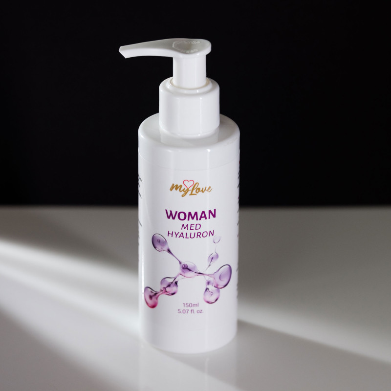 Интимный увлажняющий гель-лубрикант для женщин MyLove Woman Med Hyaluron, 150 мл