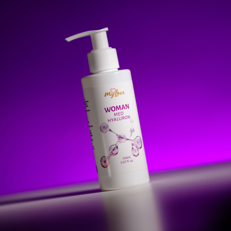 Интимный увлажняющий гель-лубрикант для женщин MyLove Woman Med Hyaluron, 150 мл