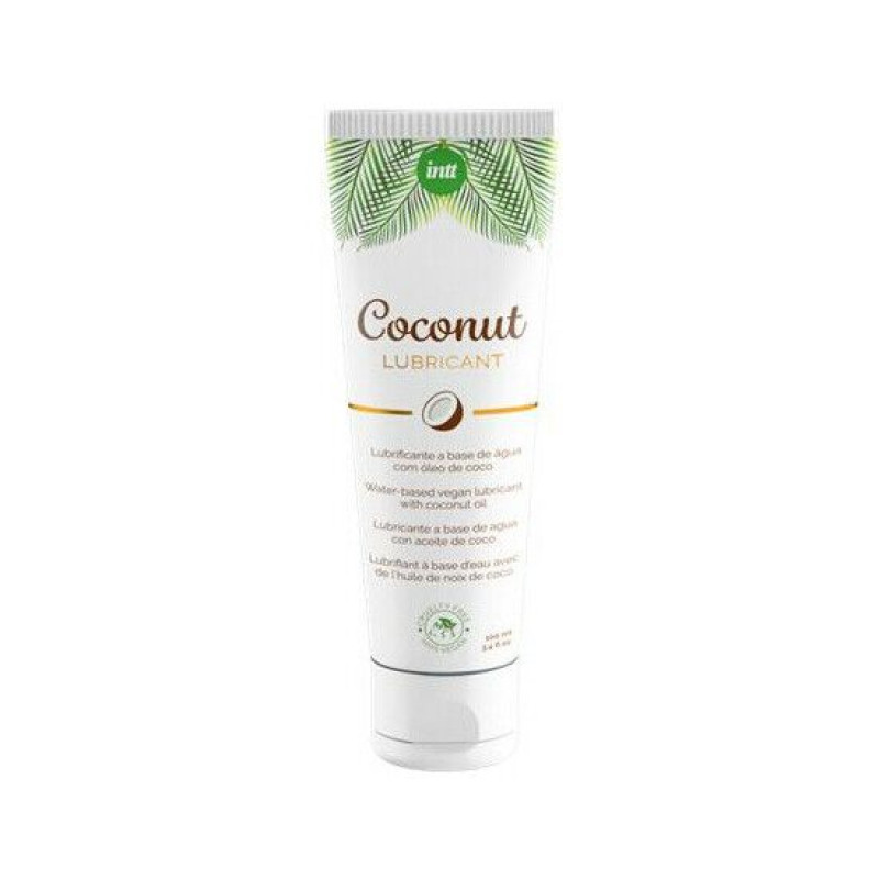 Уходящий лубрикант Intt Coconut с кокосовым маслом на водной основе (100 мл)
