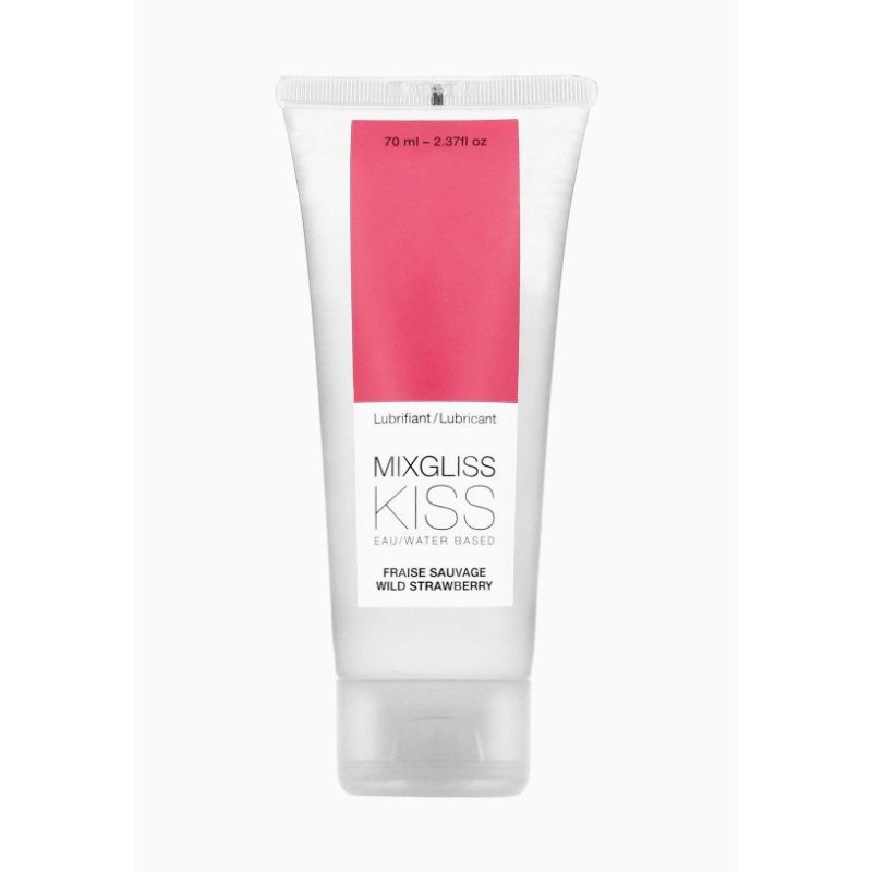 Лубрикант на водной основе MixGliss KISS Wild Strawberry 70 мл