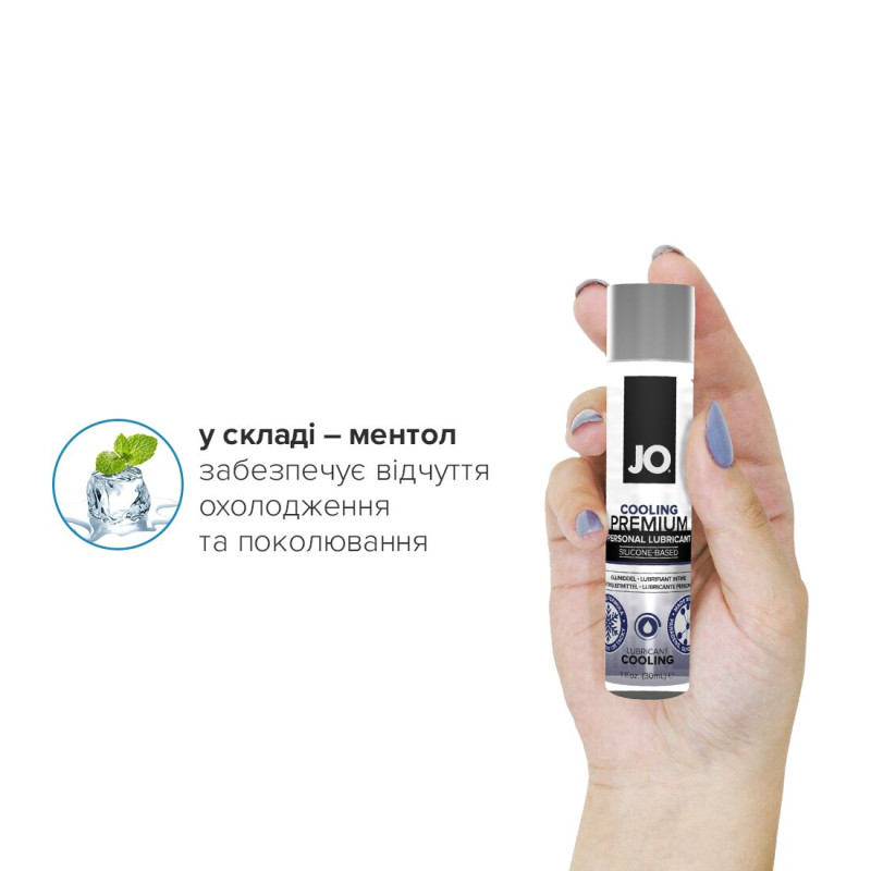 Лубрикант на силіконовій основі System JO PREMIUM COOLING 30 мл