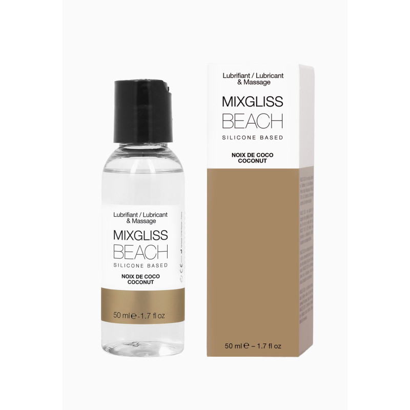 Лубрикант на силиконовой основе MixGliss Beach - Noix De Coco 50 мл