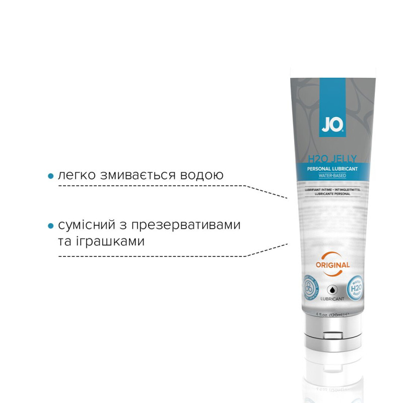 Лубрикант на водній основі System JO H2O JELLY ORIGINAL 120 мл