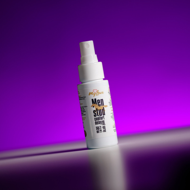 Пролонгирующий спрей-лубрикант для мужчин MyLove Men Stud Comfort Delay Med Spray, 50 мл