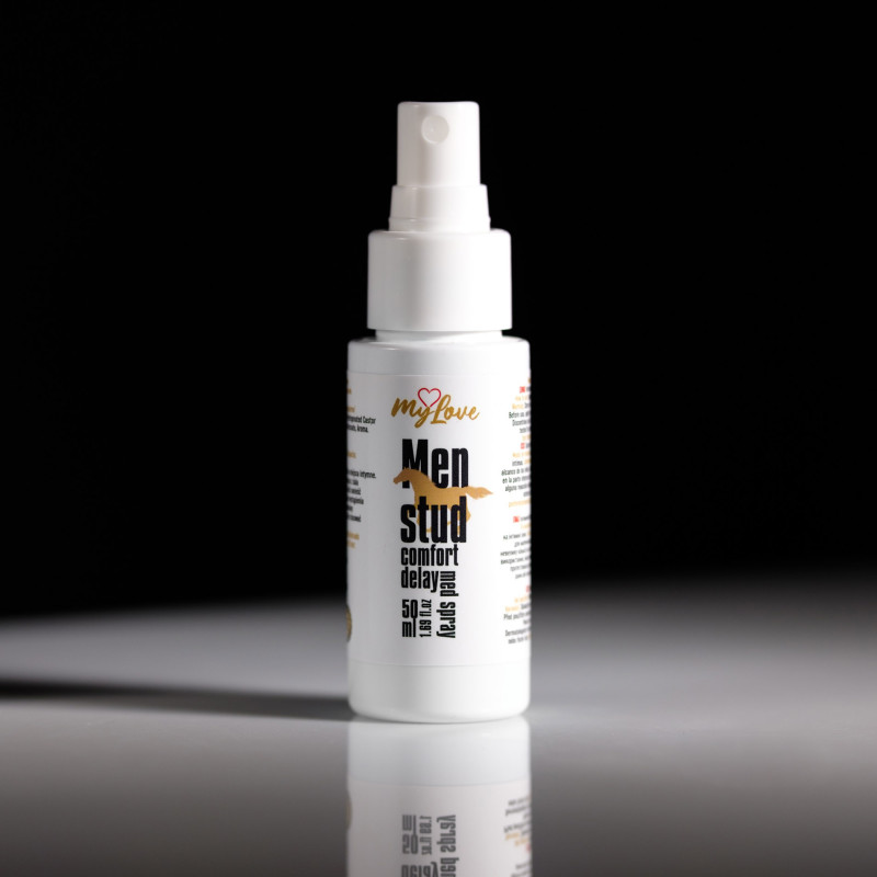 Пролонгирующий спрей-лубрикант для мужчин MyLove Men Stud Comfort Delay Med Spray, 50 мл