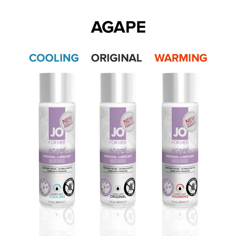 Смазка на водной основе JO AGAPE - ORIGINAL (240 мл) без глицерина, гликоля и парабенов