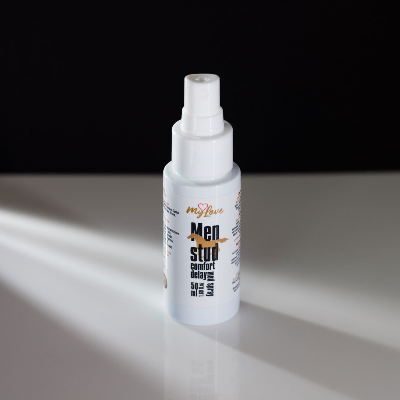 Пролонгирующий спрей-лубрикант для мужчин MyLove Men Stud Comfort Delay Med Spray, 50 мл