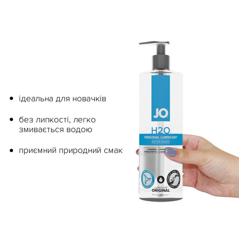 Лубрикант на водній основі System JO H2O ORIGINAL 480 мл