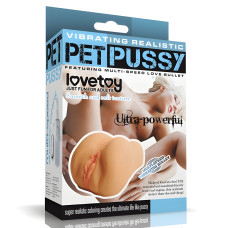 Мастурбатор LoveToy Vibrating Realistic Pet Pussy #3