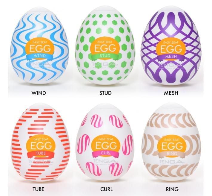 Набор яиц-мастурбаторов Tenga Egg Wonder Pack (6 яиц)