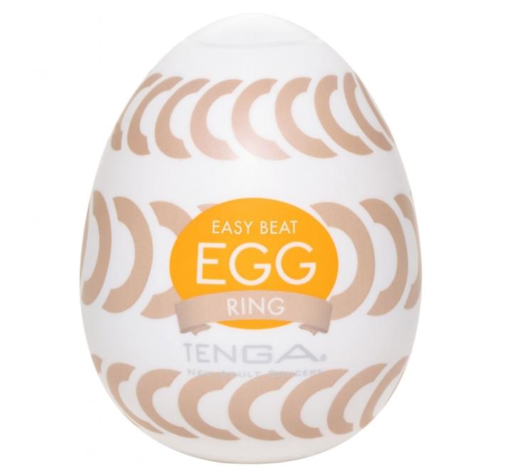 Мастурбатор-яйцо Tenga Egg Ring с ассиметричным рельефом