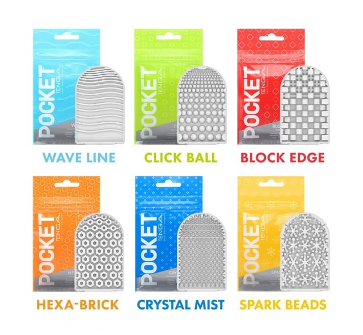 Мастурбатор TENGA Pocket Click Ball