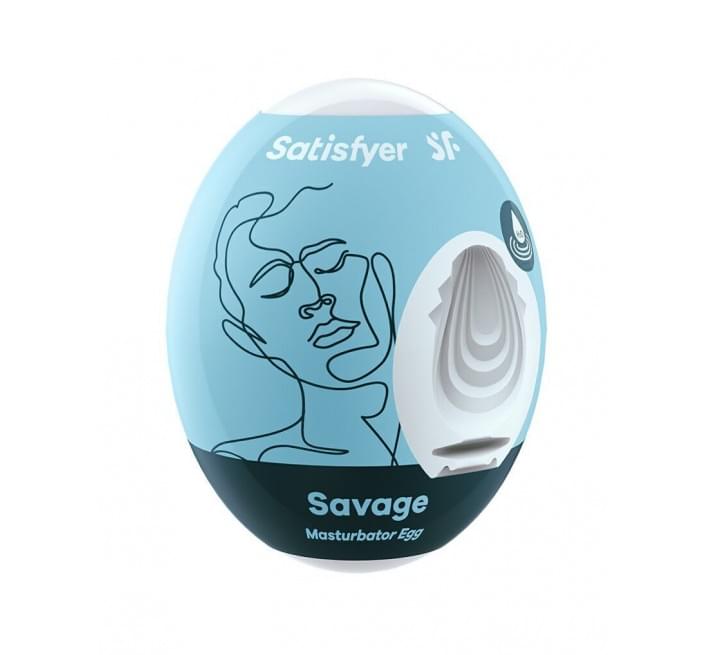 Самосмазывающийся мастурбатор-яйцо Satisfyer Egg Savage