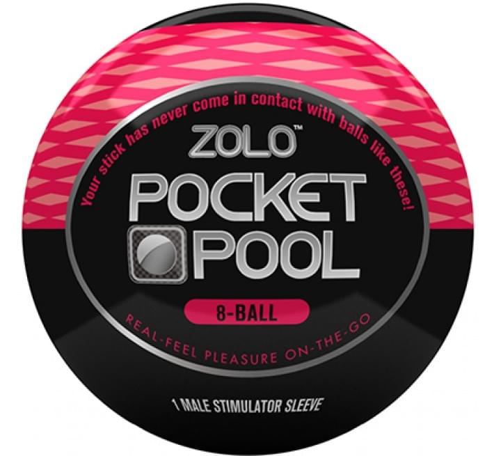 Мастурбатор Zolo Pocket Pool 8 Ball