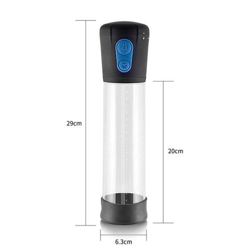 Вакуумная помпа LoveToy Maximizer Worx VX3 Auto Pro Pump Black