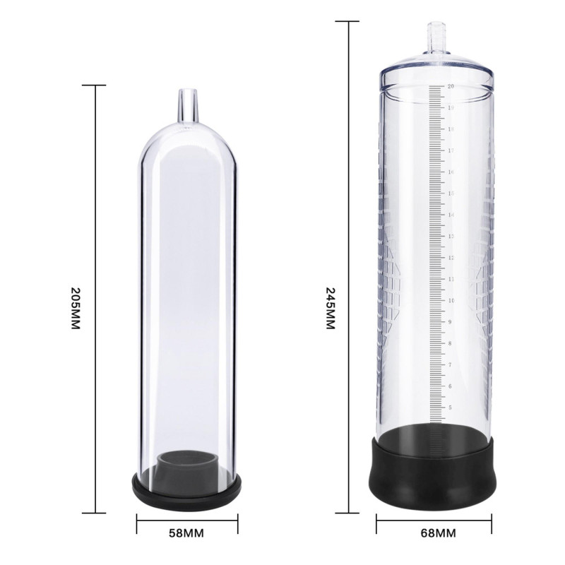 Вакуумная помпа B - Series Power Powerpump Max 0.2 Black&Clear