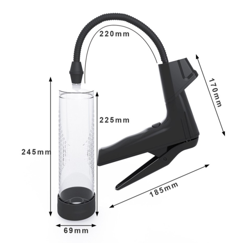 Вакуумная помпа B - Series Power Manual Pump with digital display