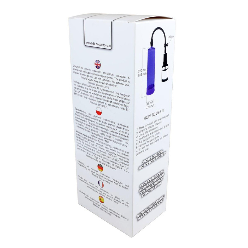 Вакуумная помпа B - Series Power Powerpump MAX Purple