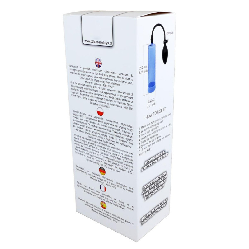 Вакуумная помпа B - Series Power Powerpump Blue