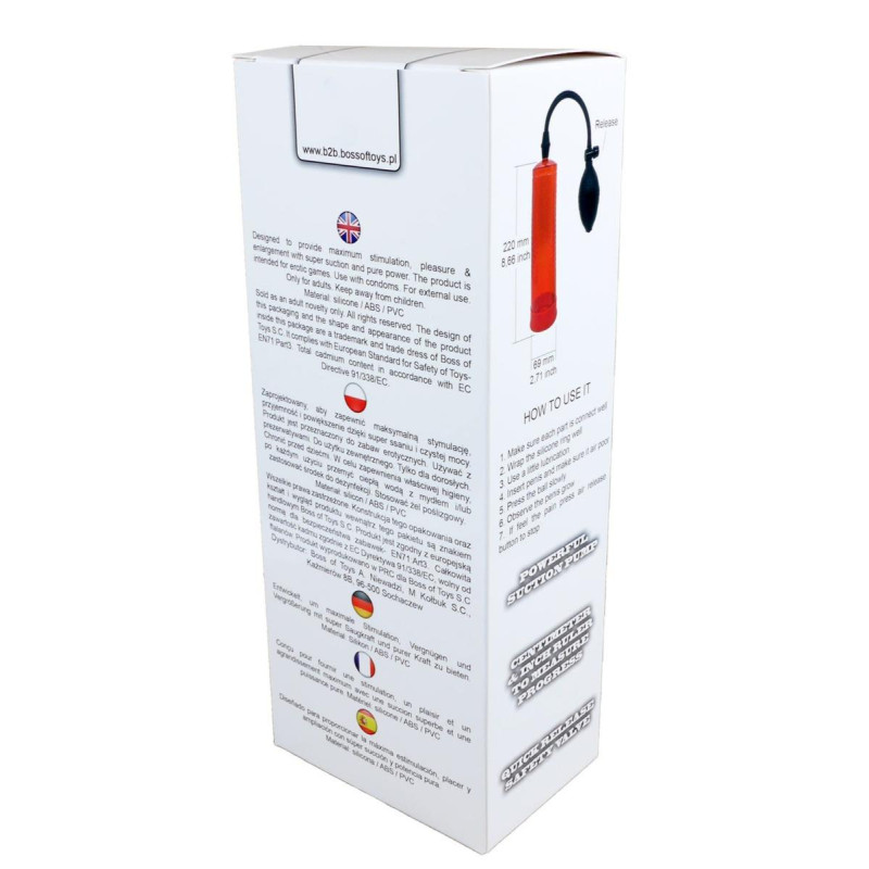Вакуумная помпа B - Series Power Powerpump Red