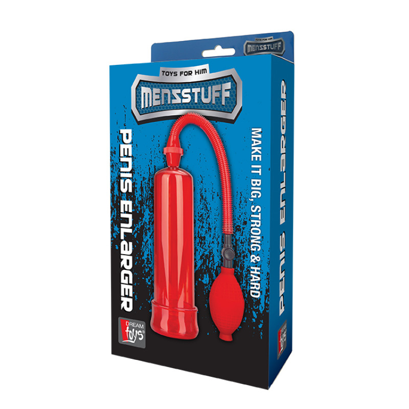 Помпа Dreamtoys Menzstuff Penis Enlarger Червона