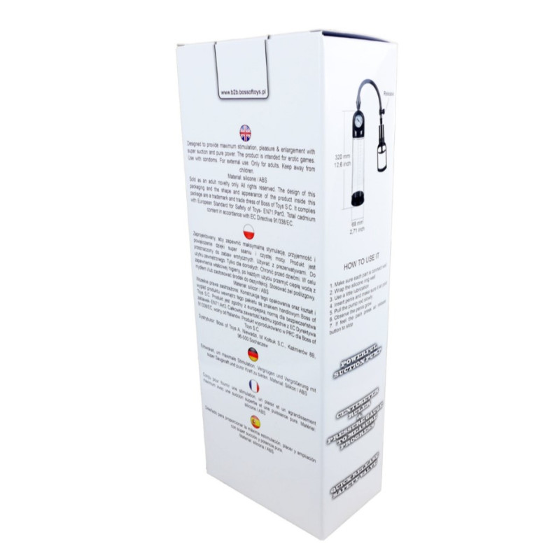 Вакуумная помпа B - Series Power Powerpump MASTER B - Series Power Black&Clear