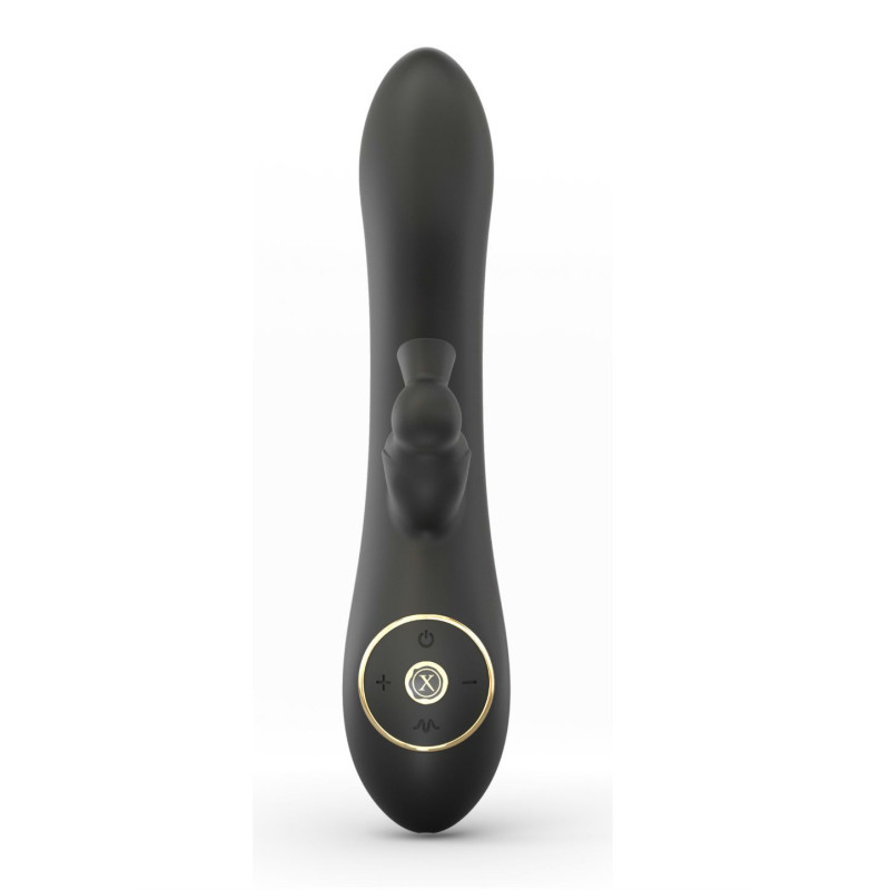 Вакуумний вібратор-кролик Dorcel DIVINE RABBIT з вібрацією, 10 режимів вібрації: 3 режими вакууму