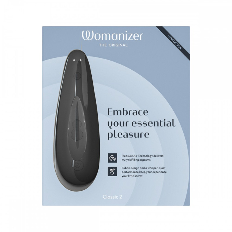Вакуумний стимулятор клітора Womanizer Classic 2 Black