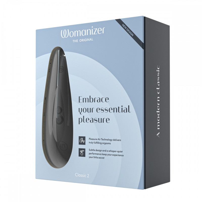 Вакуумний стимулятор клітора Womanizer Classic 2 Black