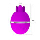Кліторальний стимулятор Pretty Love Gemini Ball Purple