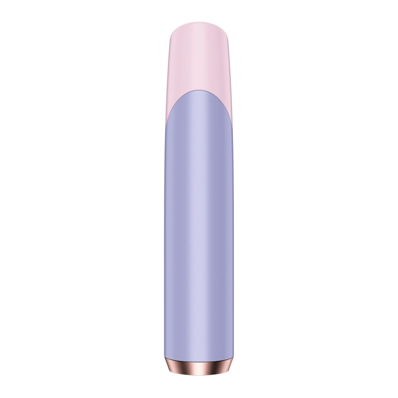 Вакуумный стимулятор Satisfyer Bold Kiss Violet, магнитная технология 3D Air Pulse, 30 режимов работы