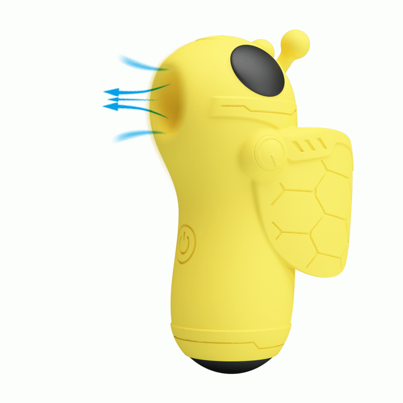 Вакуумний вібростимулятор Pretty Love Magic Bee Stimulator Yellow