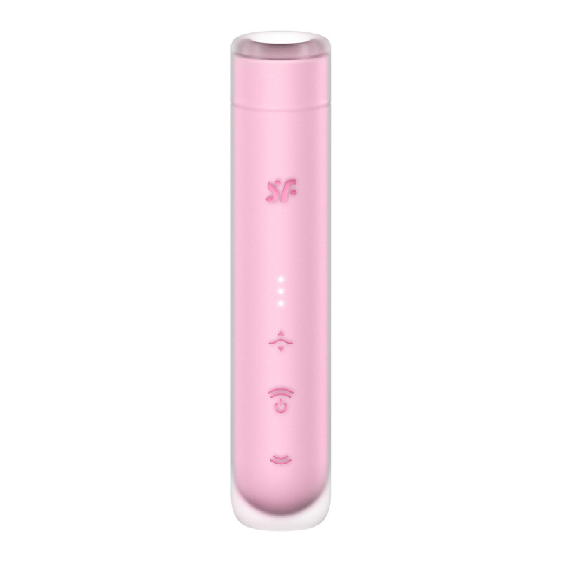 Вакуумный стимулятор Satisfyer First Kiss, технология 3D Air Pulse, 30 режимов, двойной силикон
