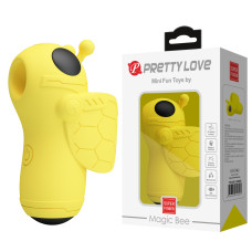 Вакуумний вібростимулятор Pretty Love Magic Bee Stimulator Yellow