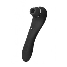 Вакуумний стимулятор з вібрацією Wooomy Smoooch Clitoral Suction & Vibration Black