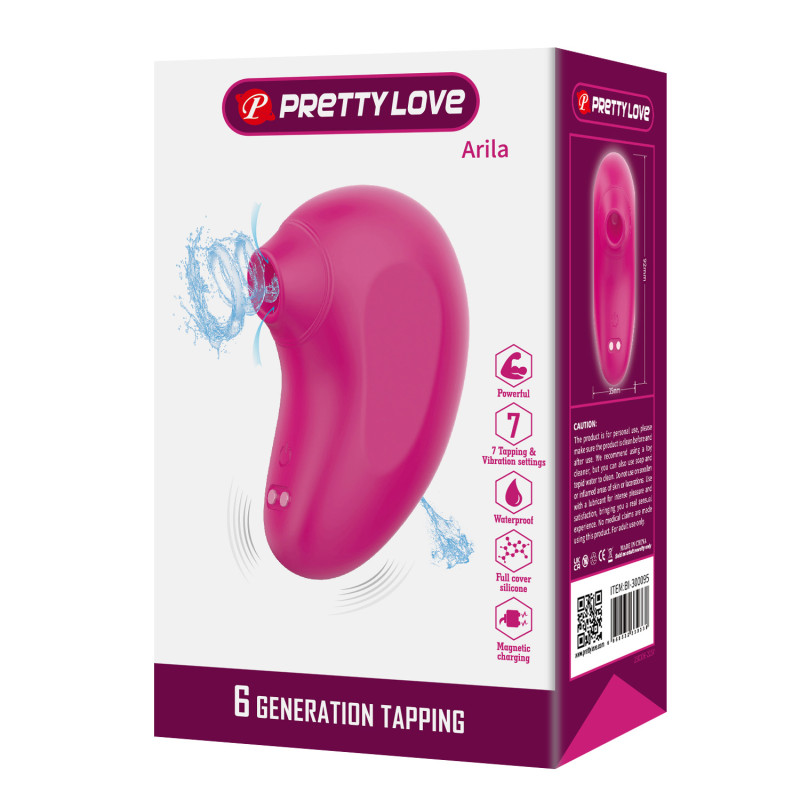 Клиторальный вибростимулятор Pretty Love Arila Clitoral Suction Vibrator