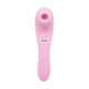 Вакуумний стимулятор з вібрацією Wooomy Smoooch Clitoral Suction & Vibration Pink